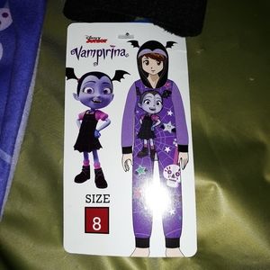 LICENSED Disney PJ Onesie Vampirina size 8